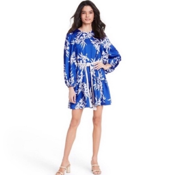 Alexis Dresses & Skirts - NWT Alexis x Target Long-Sleeve Rope Belt Tiered